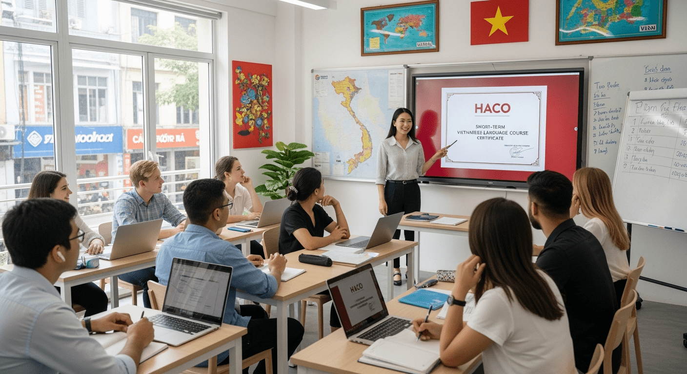 khóa học ngắn hạn chứng chỉ dạy tiếng Việt