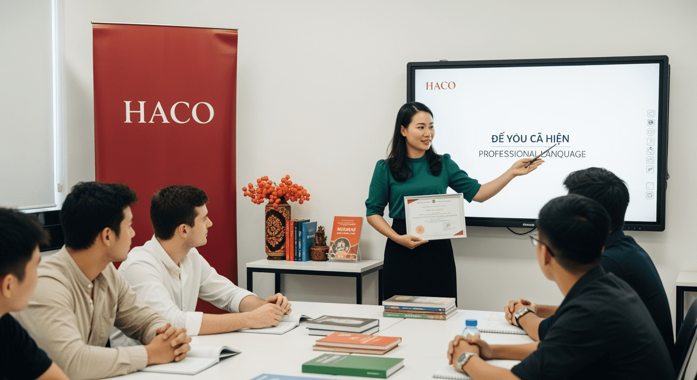 luyện thi chứng chỉ dạy tiếng Việt cho người nước ngoài