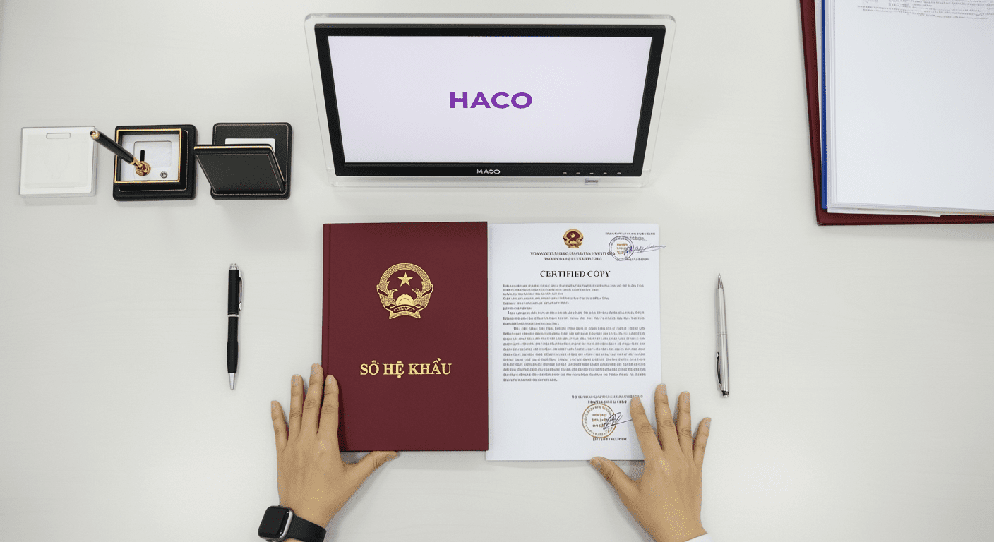 công chứng hộ khẩu