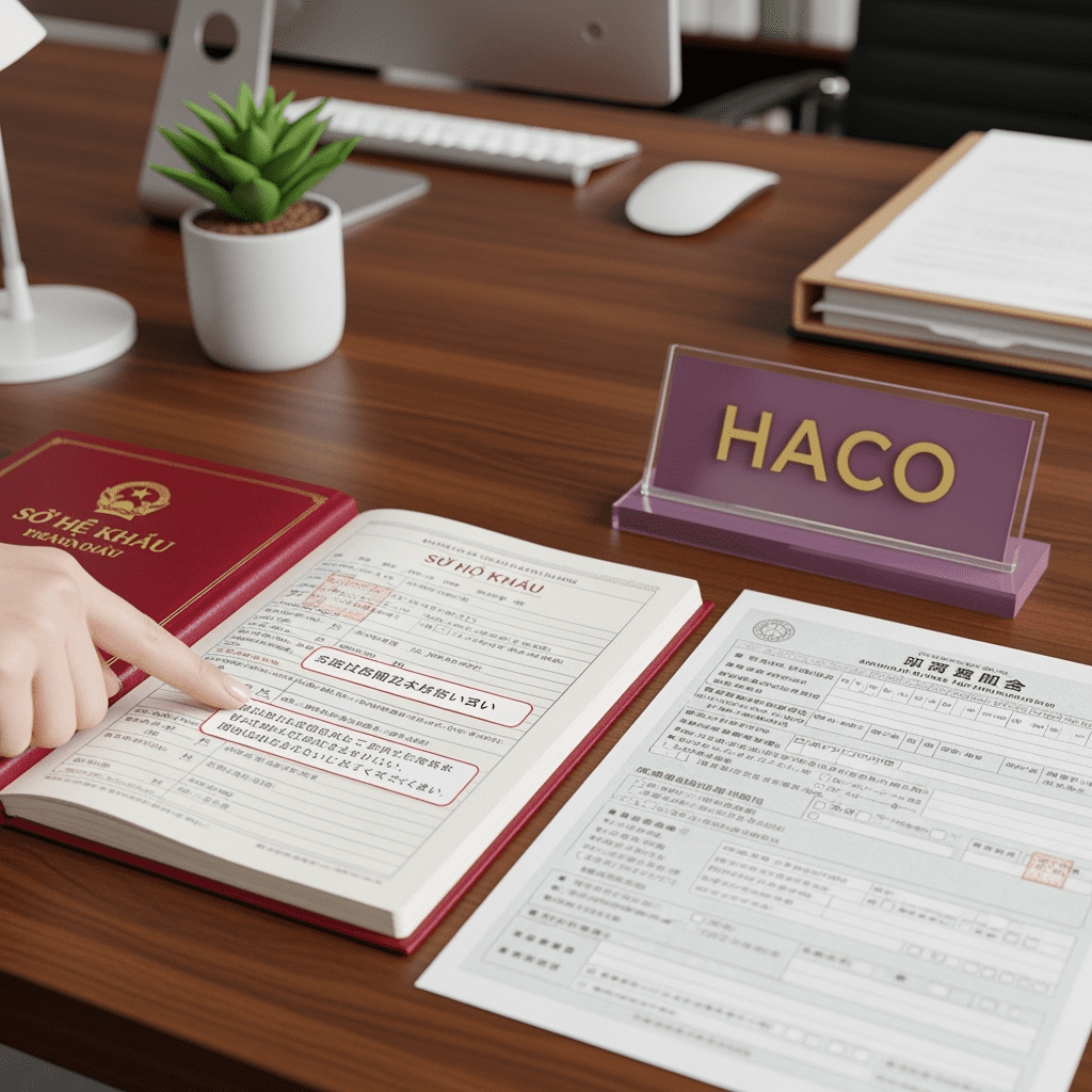 dịch thuật hộ khẩu tiếng nhật