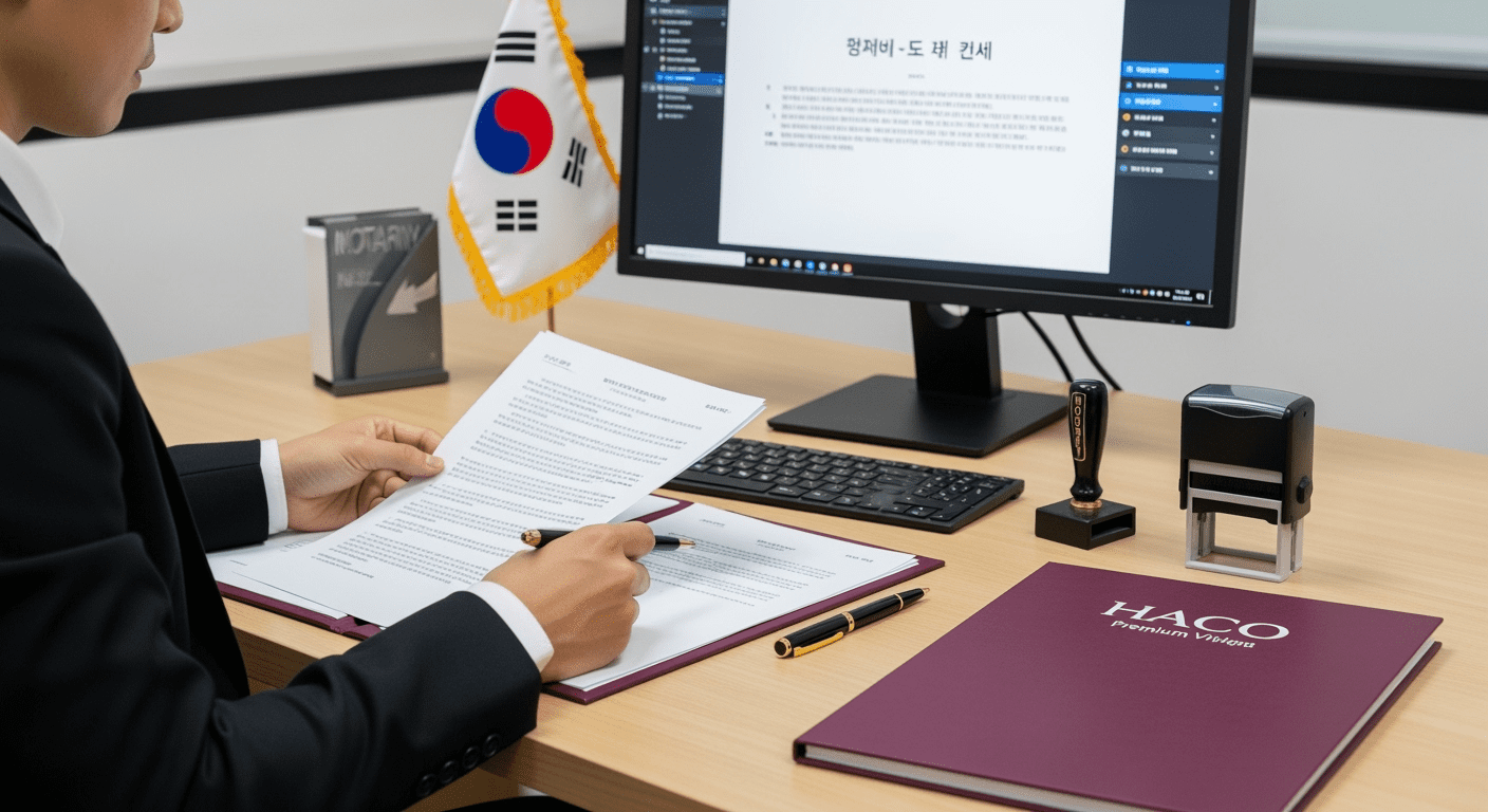 dịch vụ dịch thuật công chứng tiếng hàn