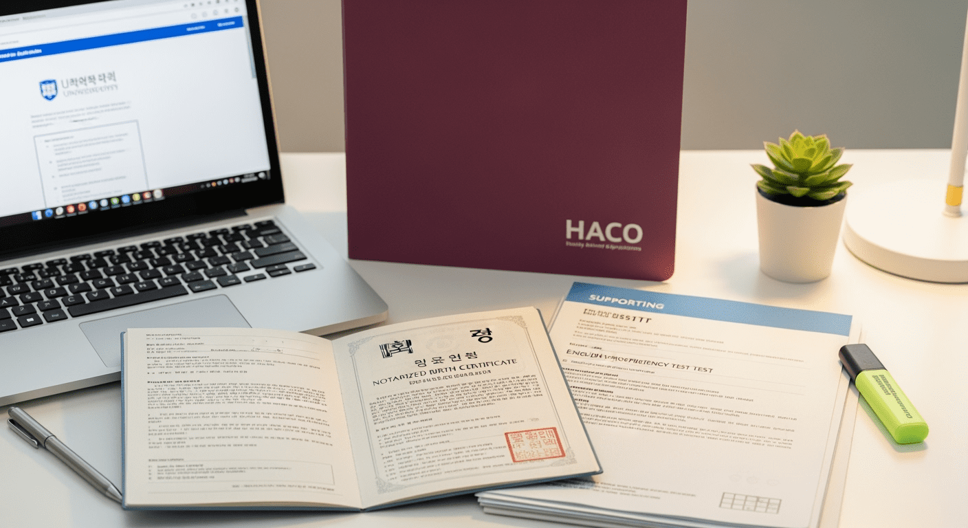 dịch công chứng giấy khai sinh tiếng hàn