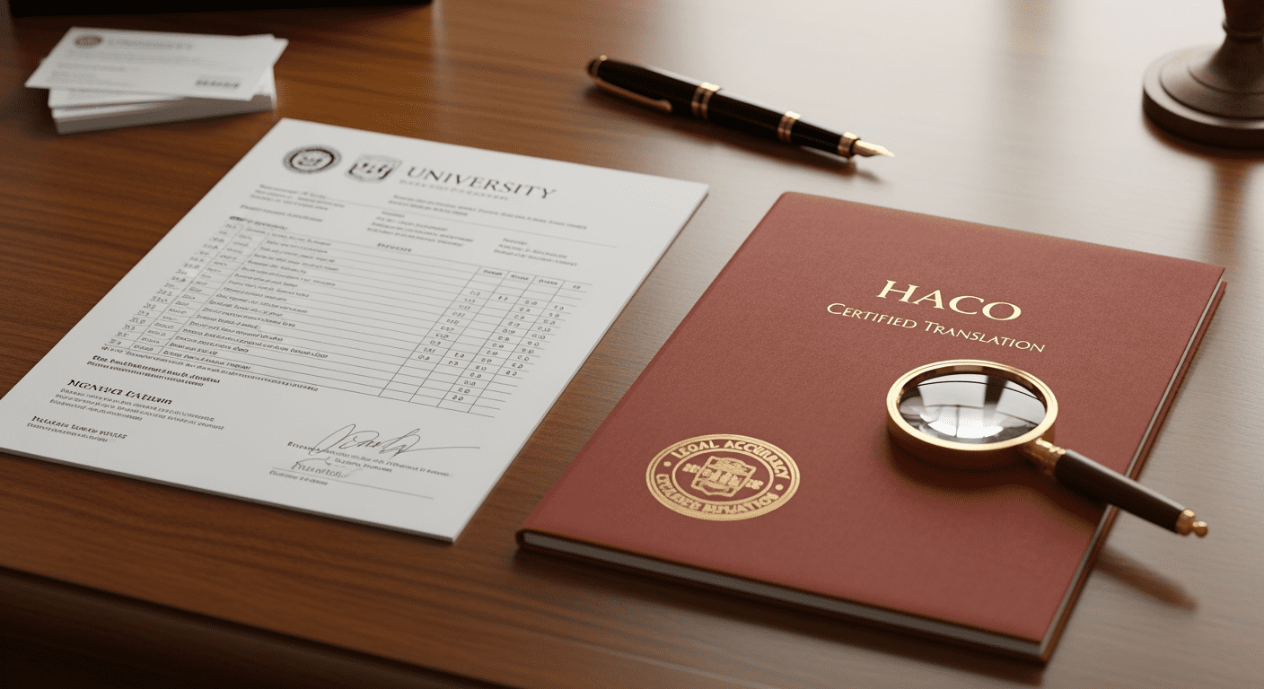 dịch công chứng bảng điểm