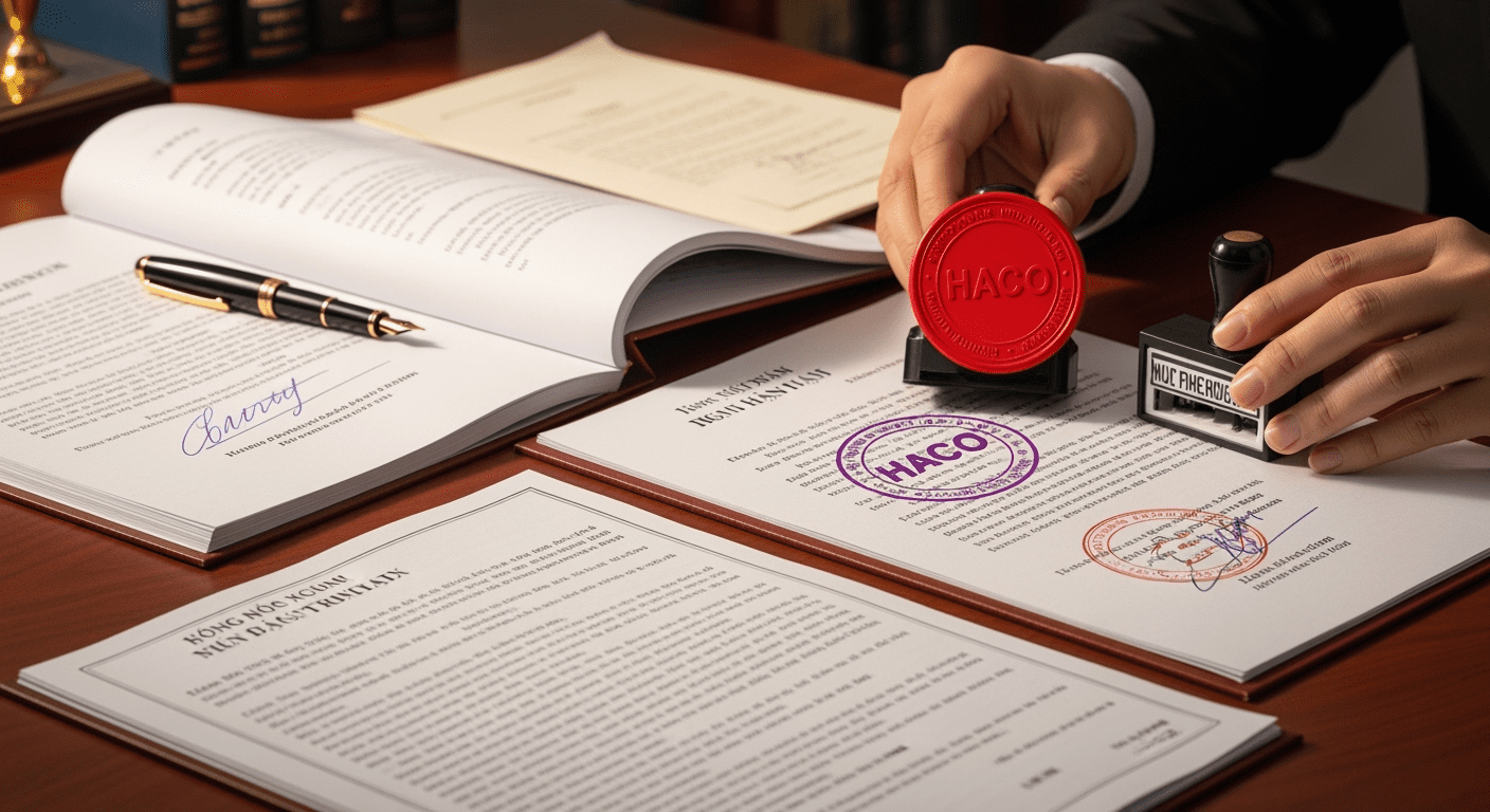 công chứng tài liệu tiếng anh