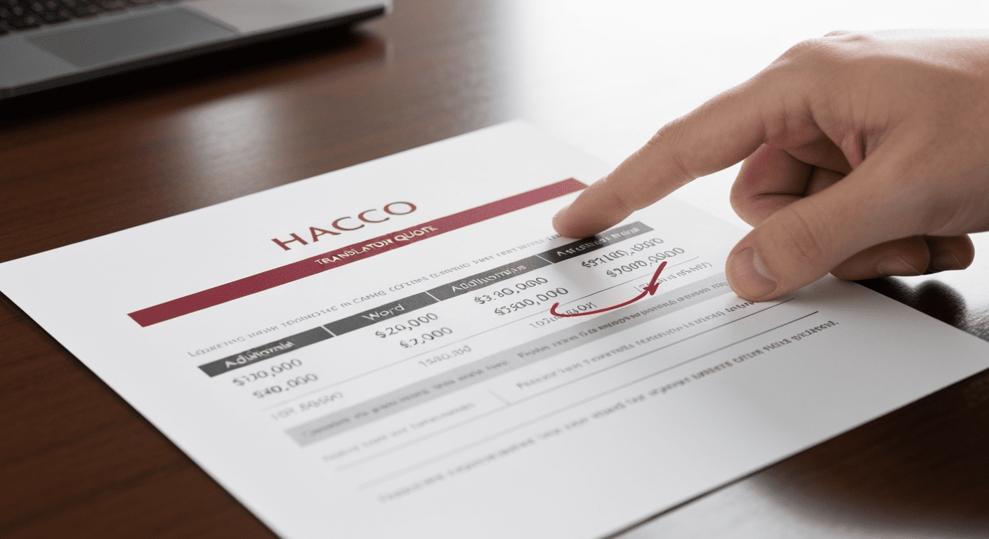 báo giá dịch thuật