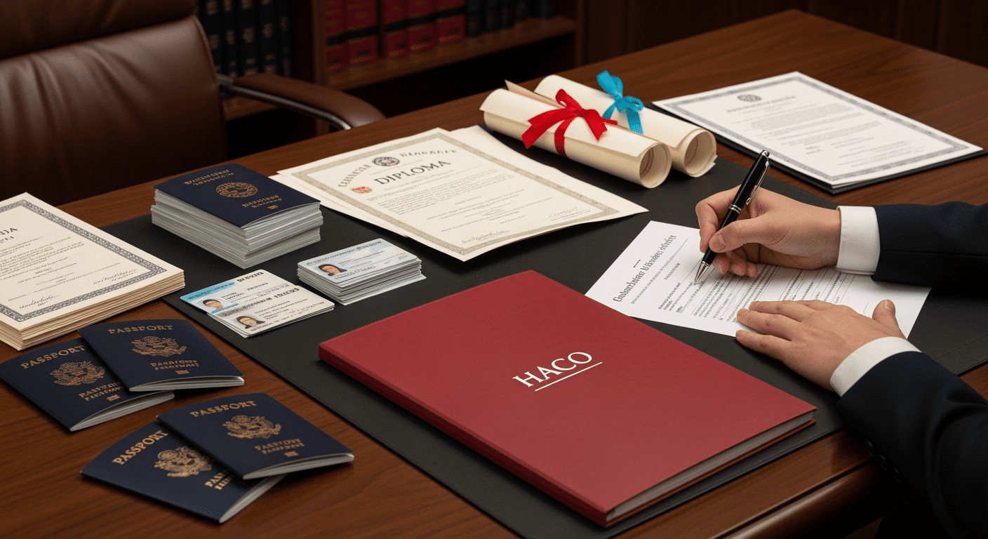 công chứng hồ sơ