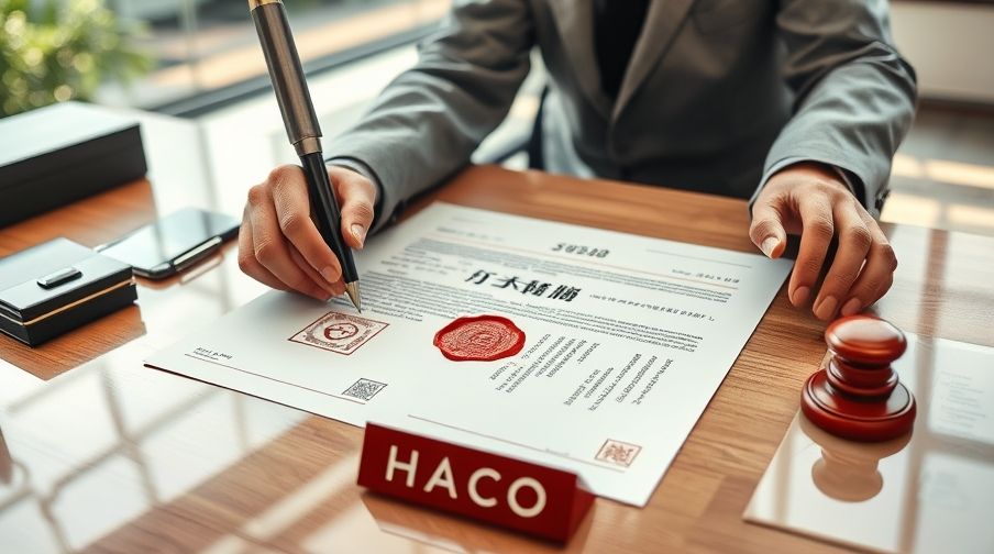 dịch công chứng giấy tờ tiếng nhật