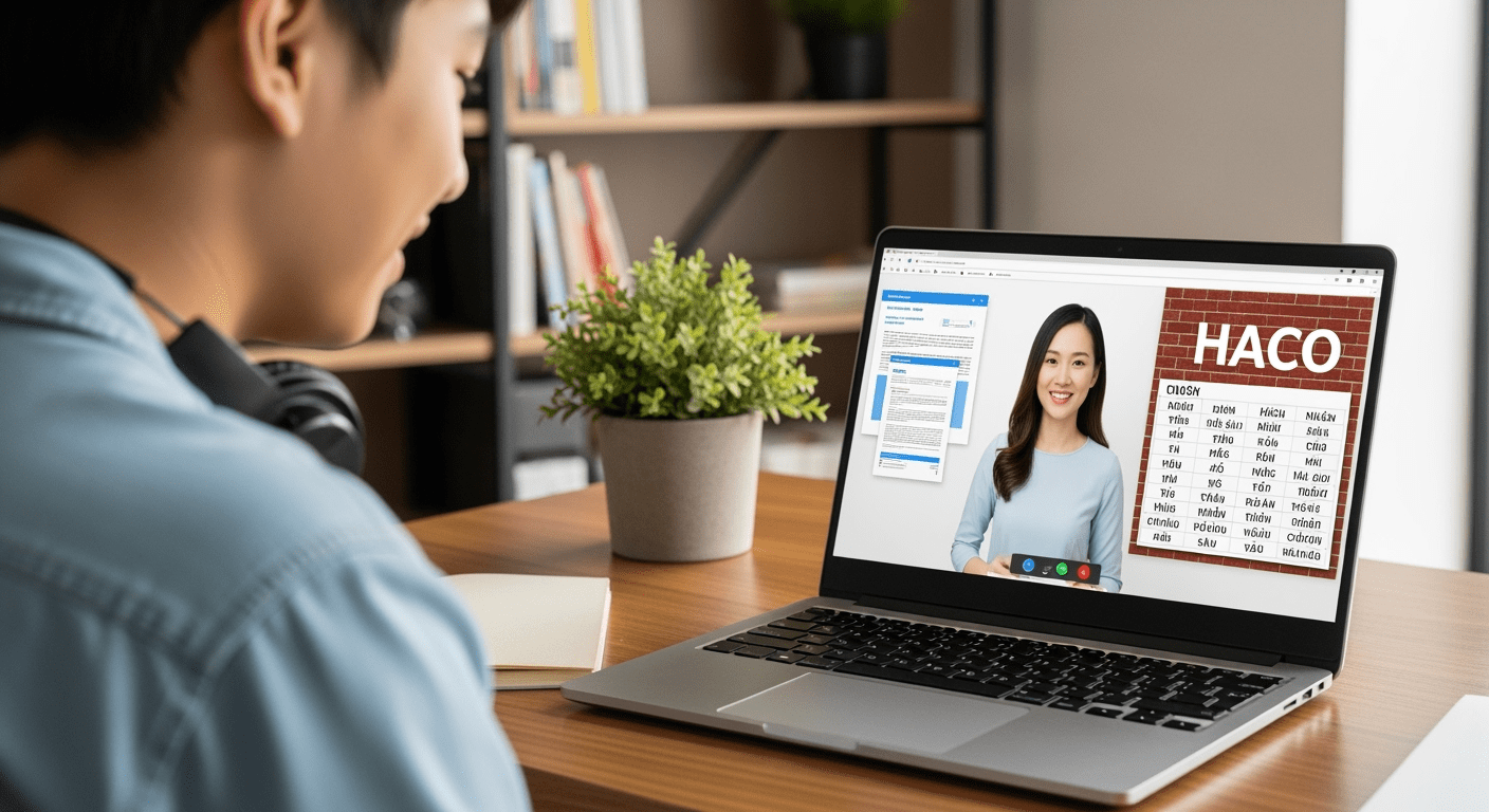 học tiếng Việt qua Zoom cho người nước ngoài