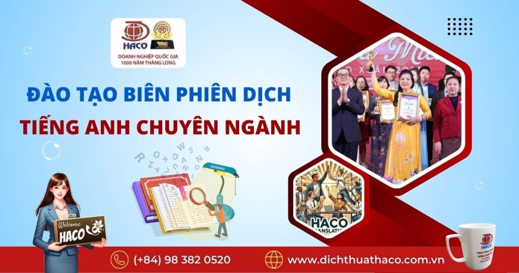 Dao Tao Bien Phien Dich Tieng Anh Chuyen Nganh