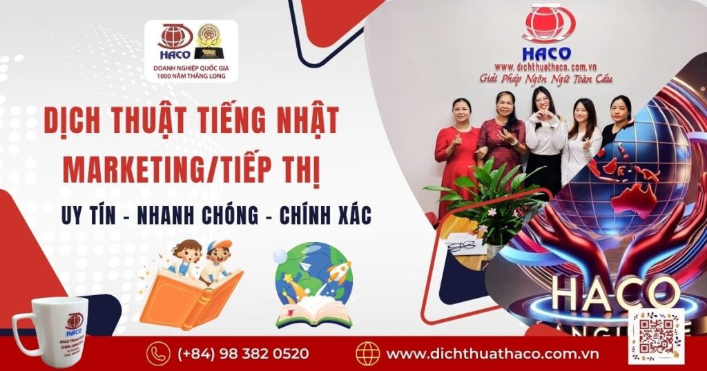 Dich Thuat Tieng Nhat Marketing Tiep Thi Ho Tro Doanh Nghiep