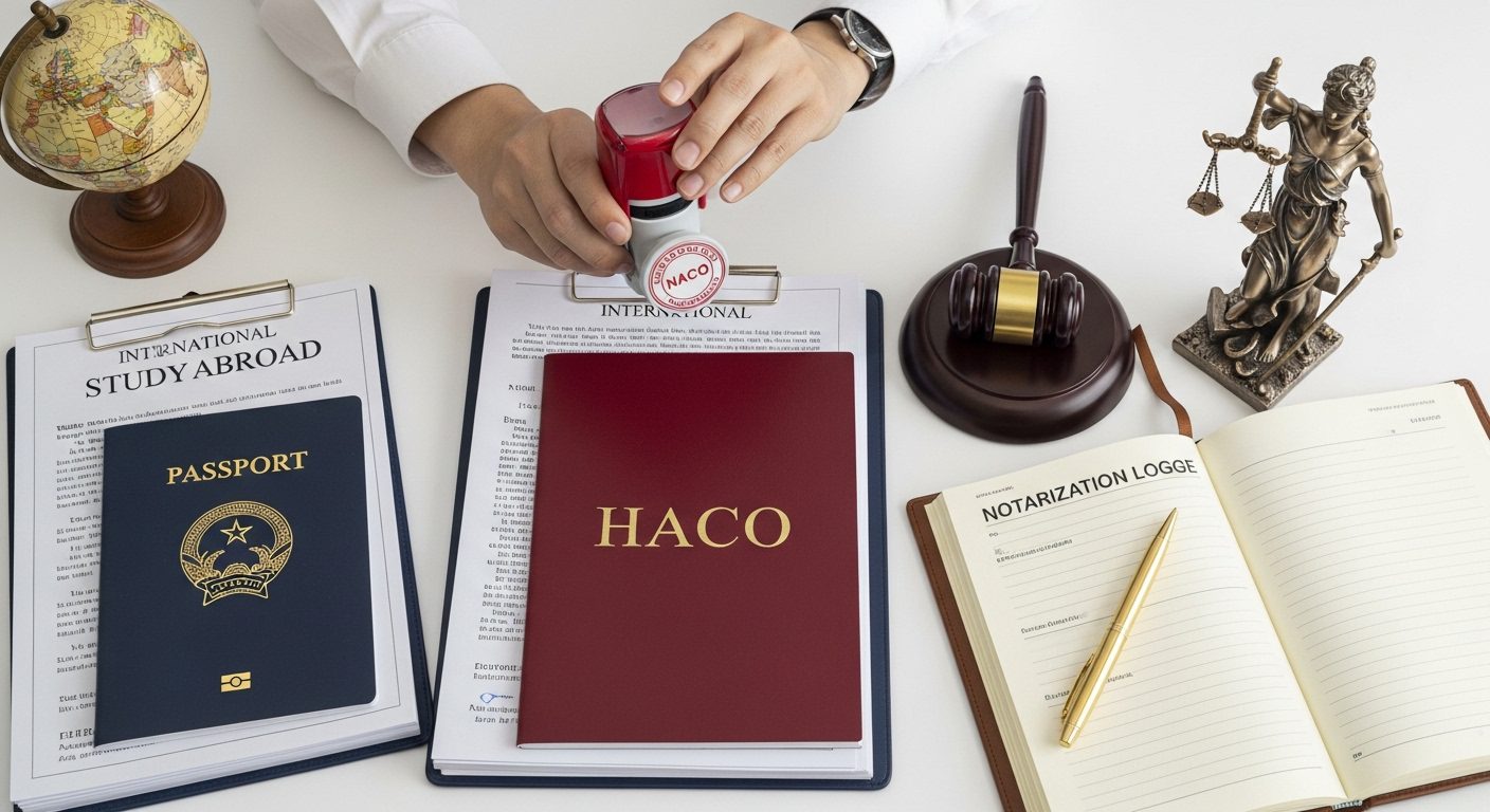 dịch công chứng hồ sơ du học lấy ngay