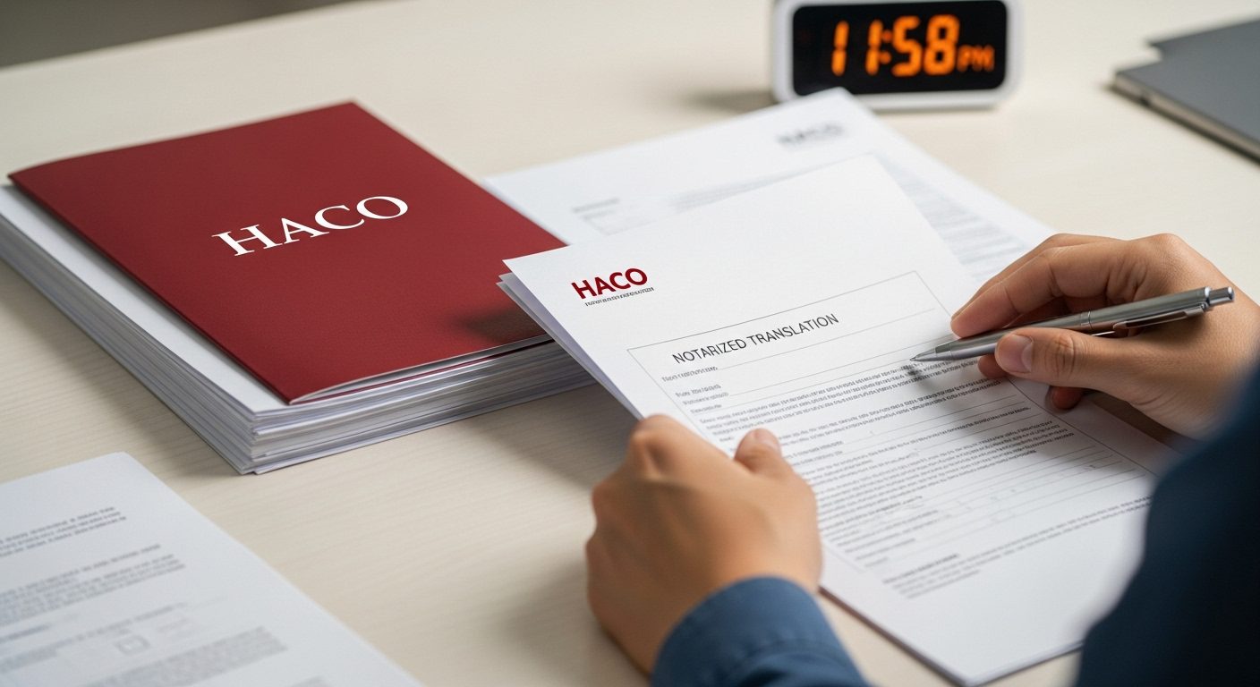 dịch công chứng hồ sơ xin visa nhanh