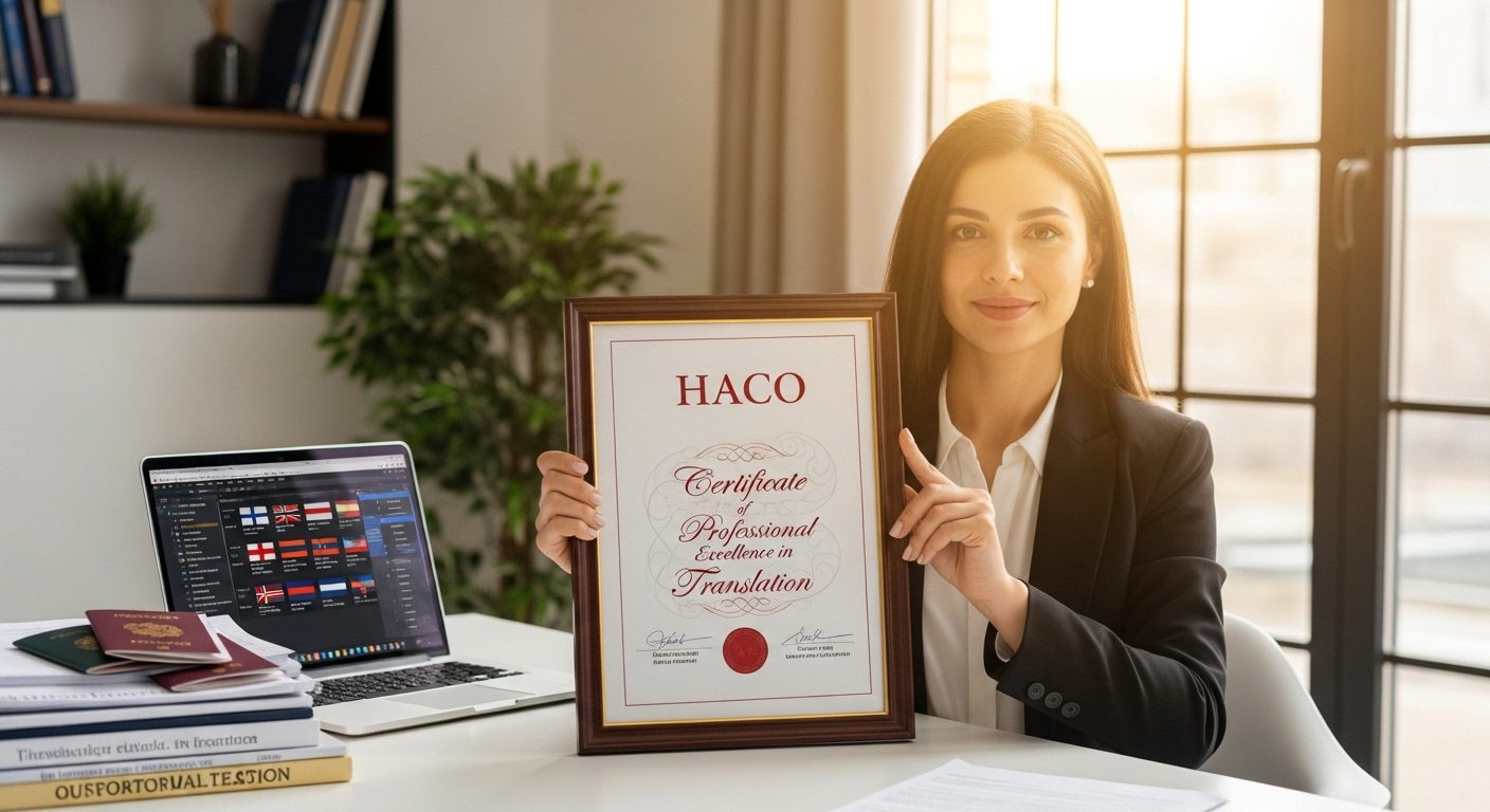 cấp chứng chỉ biên dịch