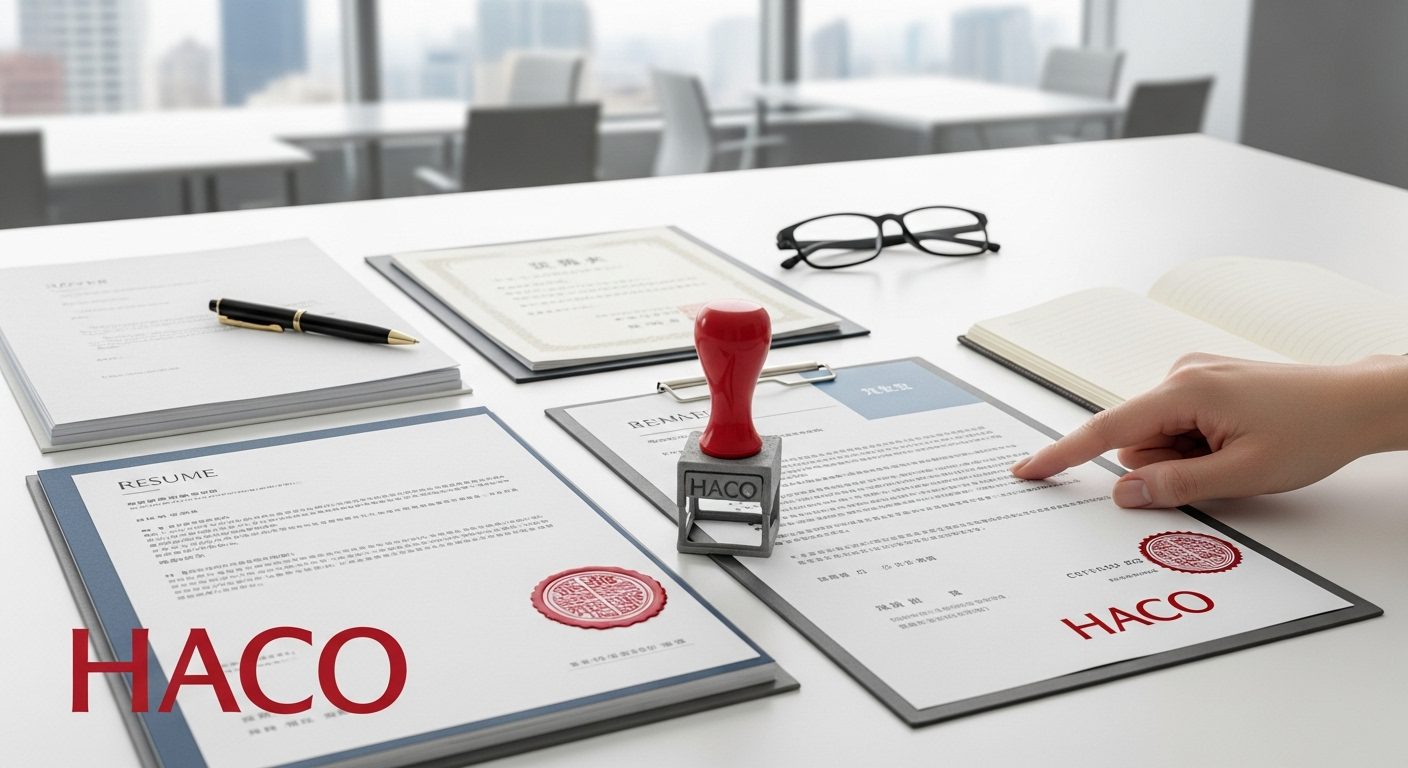 báo giá dịch công chứng hồ sơ xin việc tiếng nhật