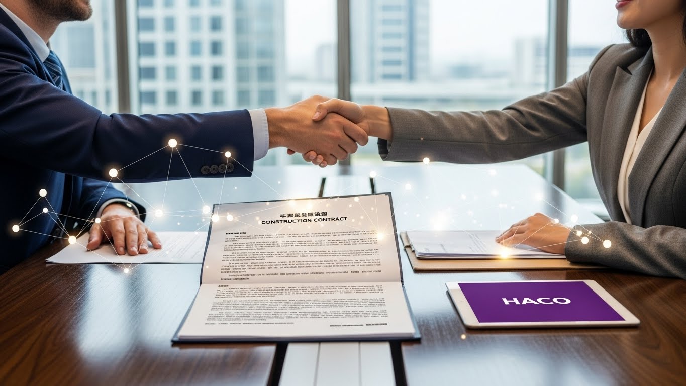 dịch hợp đồng xây dựng tiếng trung