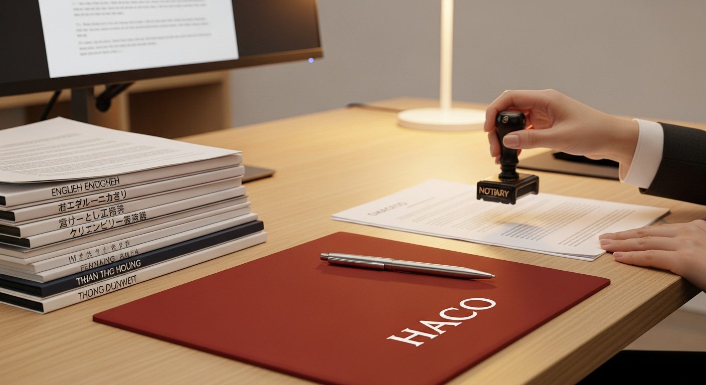 giá dịch vụ công chứng nhanh