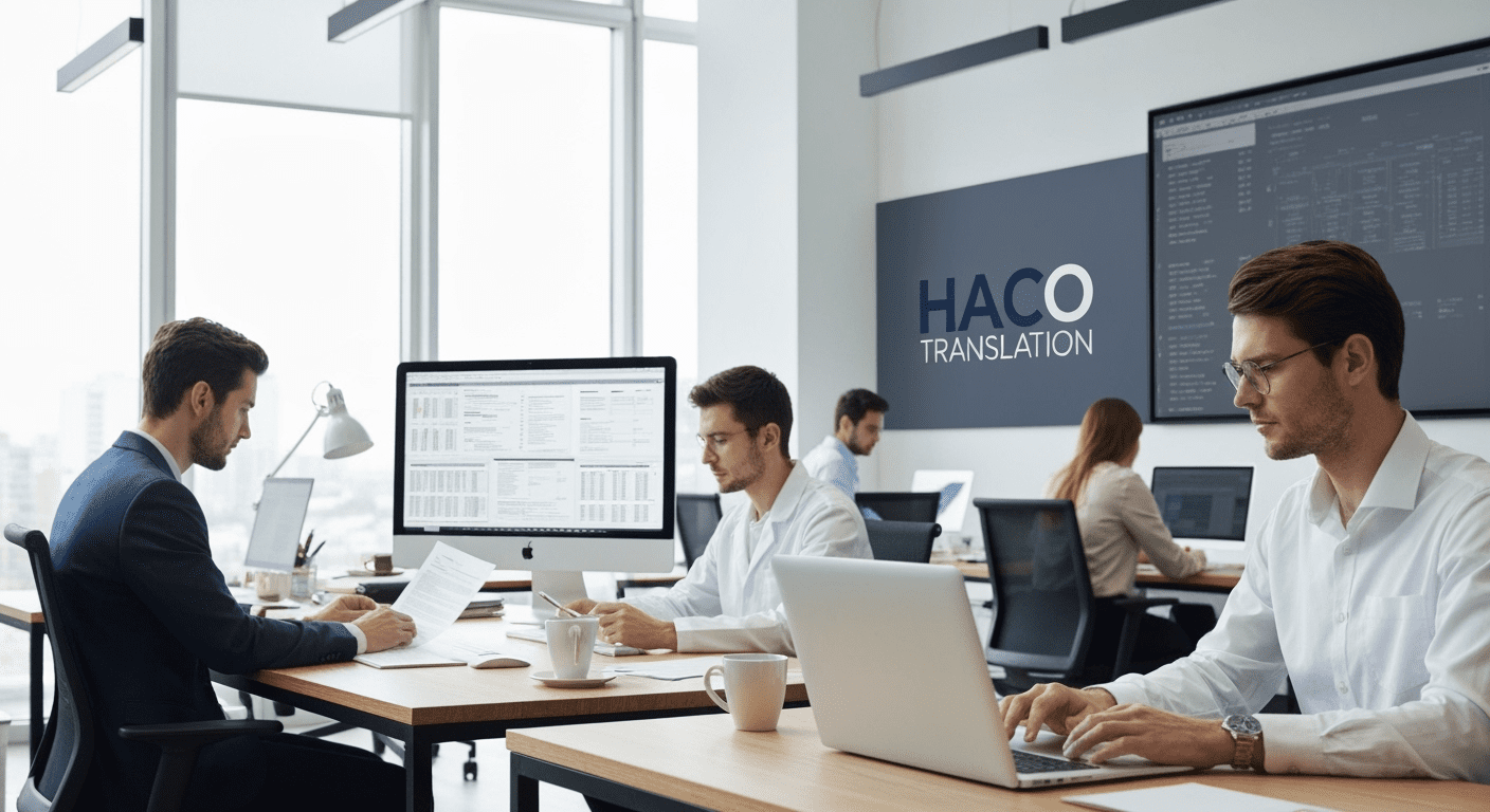 Quy trình dịch thuật Tiếng Anh uy tín tại HACO