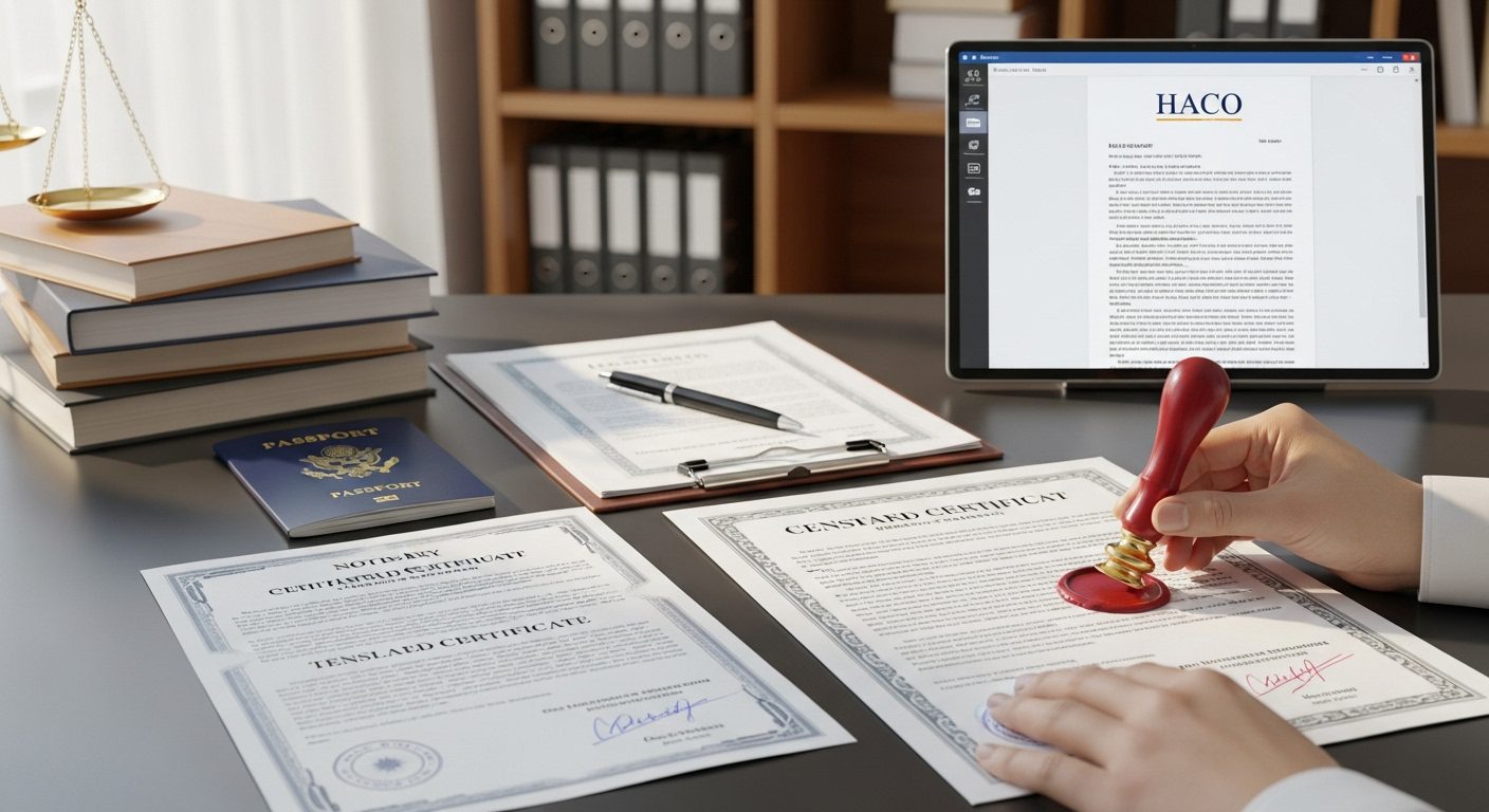 dịch vụ dịch thuật công chứng giấy tờ cá nhân