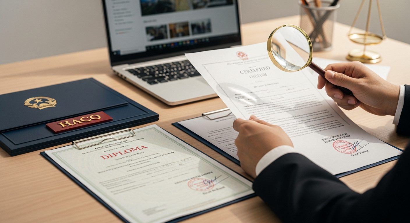 Dịch Thuật Công Chứng Hồ Sơ Du Học