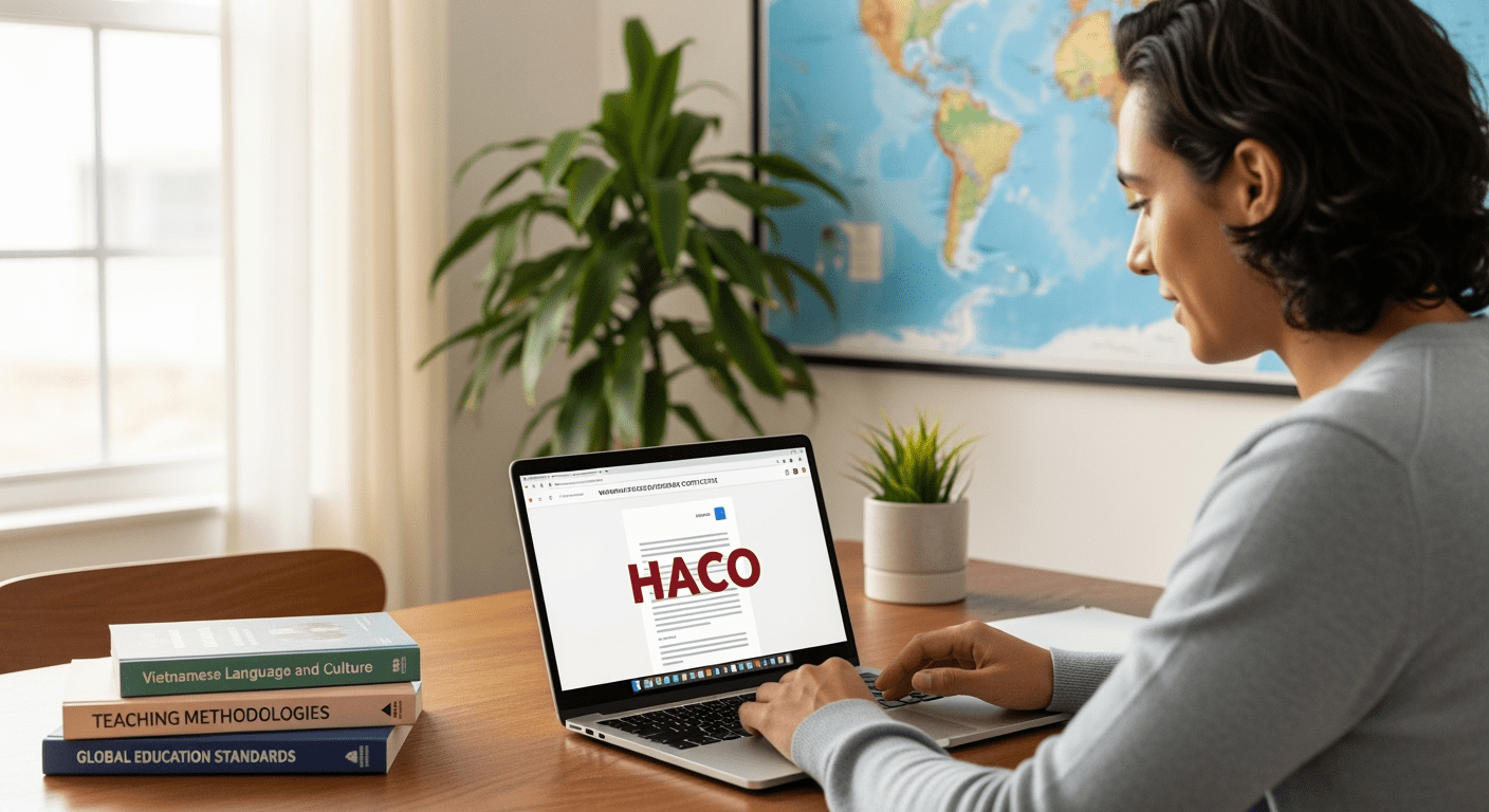 học chứng chỉ dạy tiếng Việt từ xa