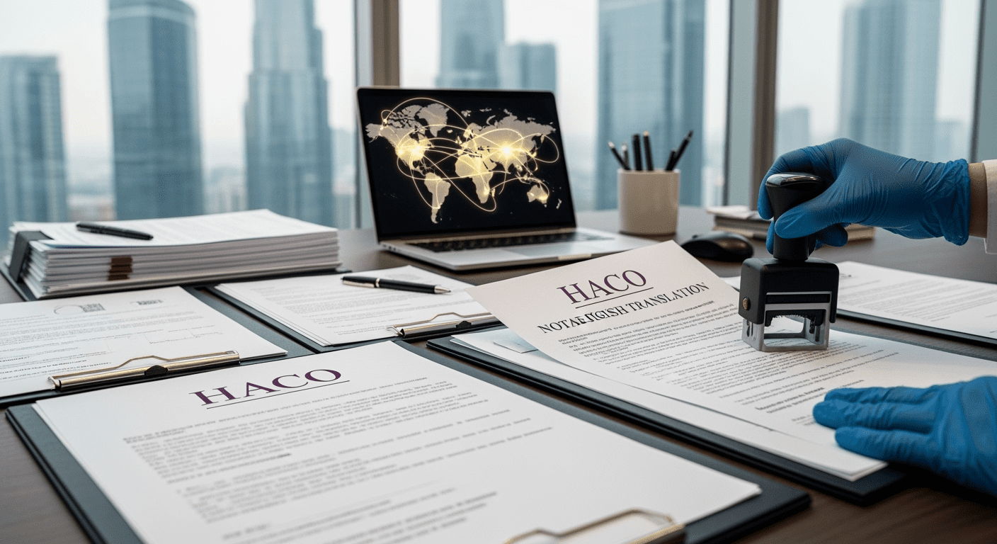 dịch thuật tiếng anh công chứng