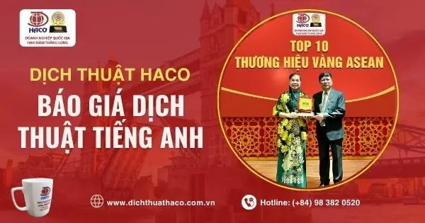 Bang Gia Dich Thuat Tieng Anh Bao Gia