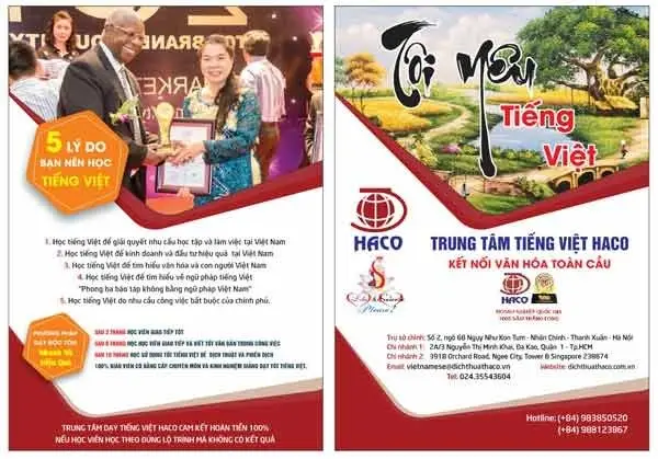 Day Tieng Viet Cho Nguoi Nuoc Ngoai Tai Ha Noi