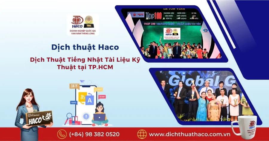 Dịch Thuật Tiếng Nhật Tài Liệu Kỹ Thuật Tại Tp.hcm