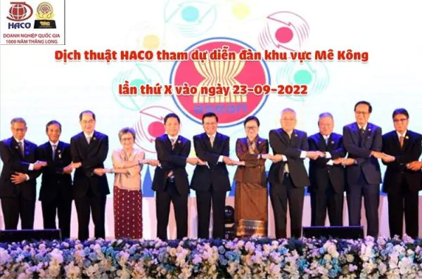 Dichthuathaco Dien Dan Khu Vuc Me Kong Lan Thu X