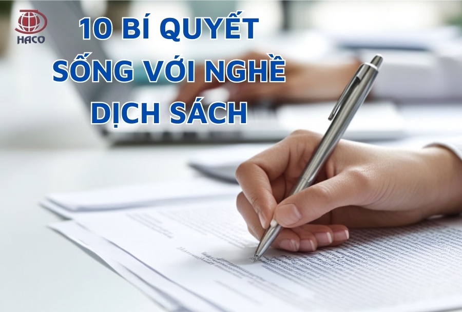 10 Bí Quyết Để Phát Triển Và Sống Bằng Nghề Dịch Sách Chuyên Nghiệp