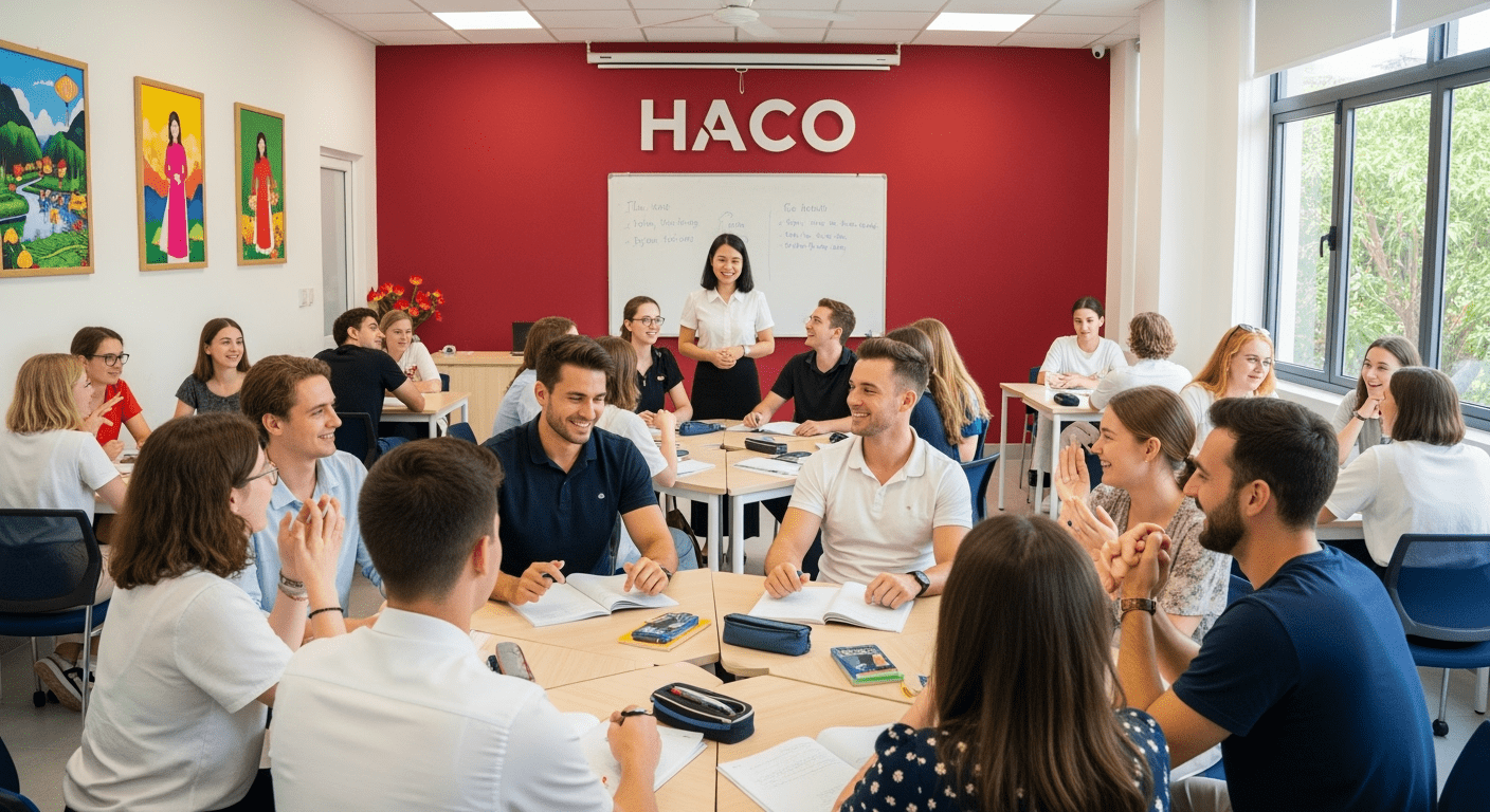 học tiếng Việt theo nhóm cho người nước ngoài