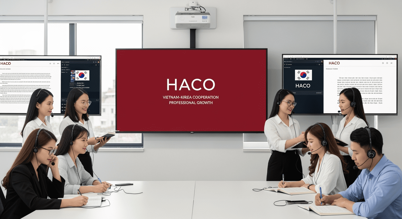 lớp biên phiên dịch tiếng hàn
