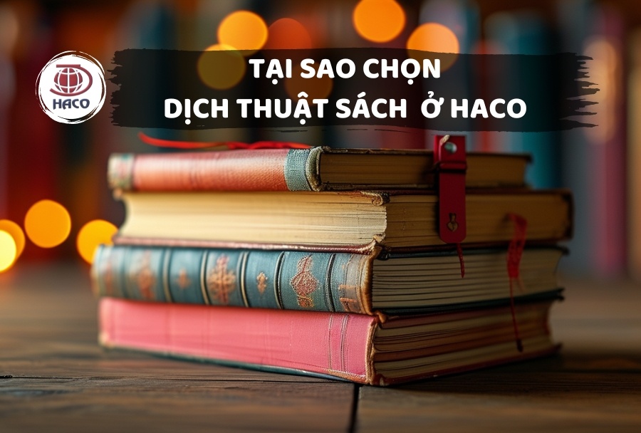 5 Lý Do để Bạn Chọn Haco Làm đơn Vị Dịch Thuật Sách