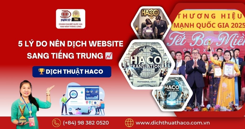 5 Ly Do Nen Dich Website Sang Tieng Trung