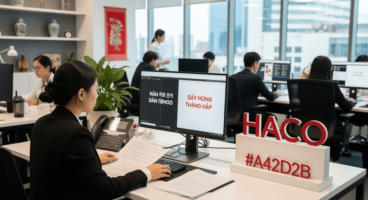 dịch văn bản tiếng hàn quốc