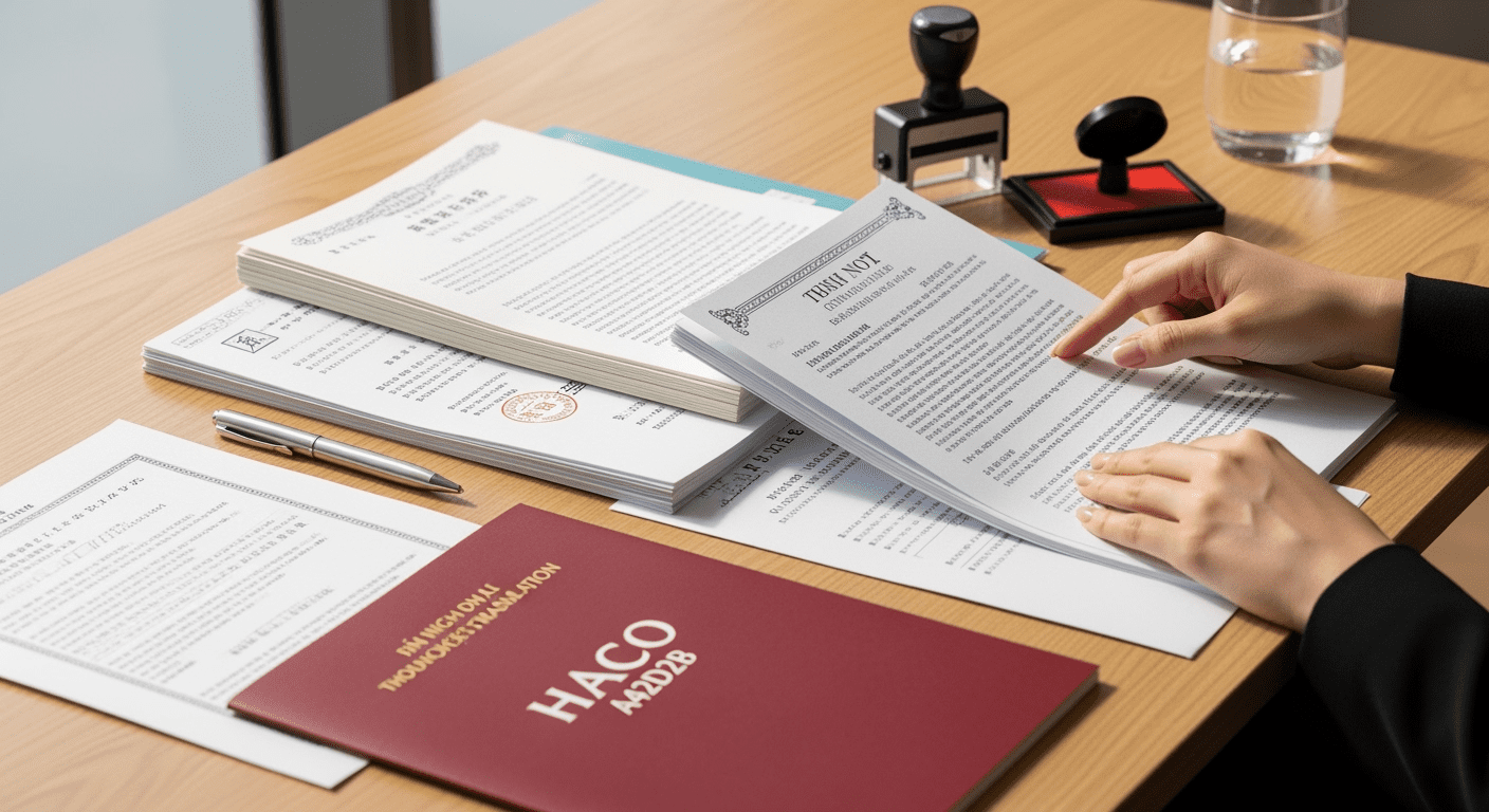 dịch công chứng giấy chứng nhận tiếng nhật