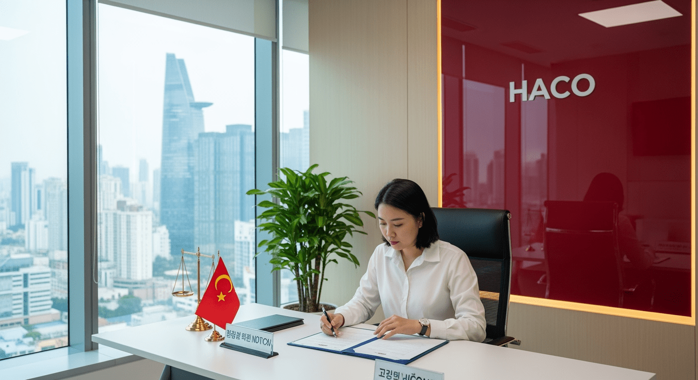 dịch công chứng tiếng hàn tại tphcm