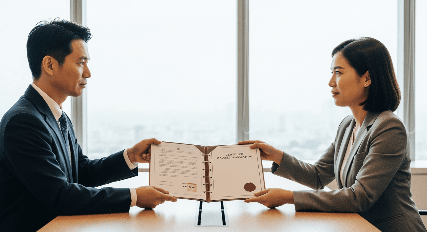 dịch vụ công chứng tiếng nhật uy tín