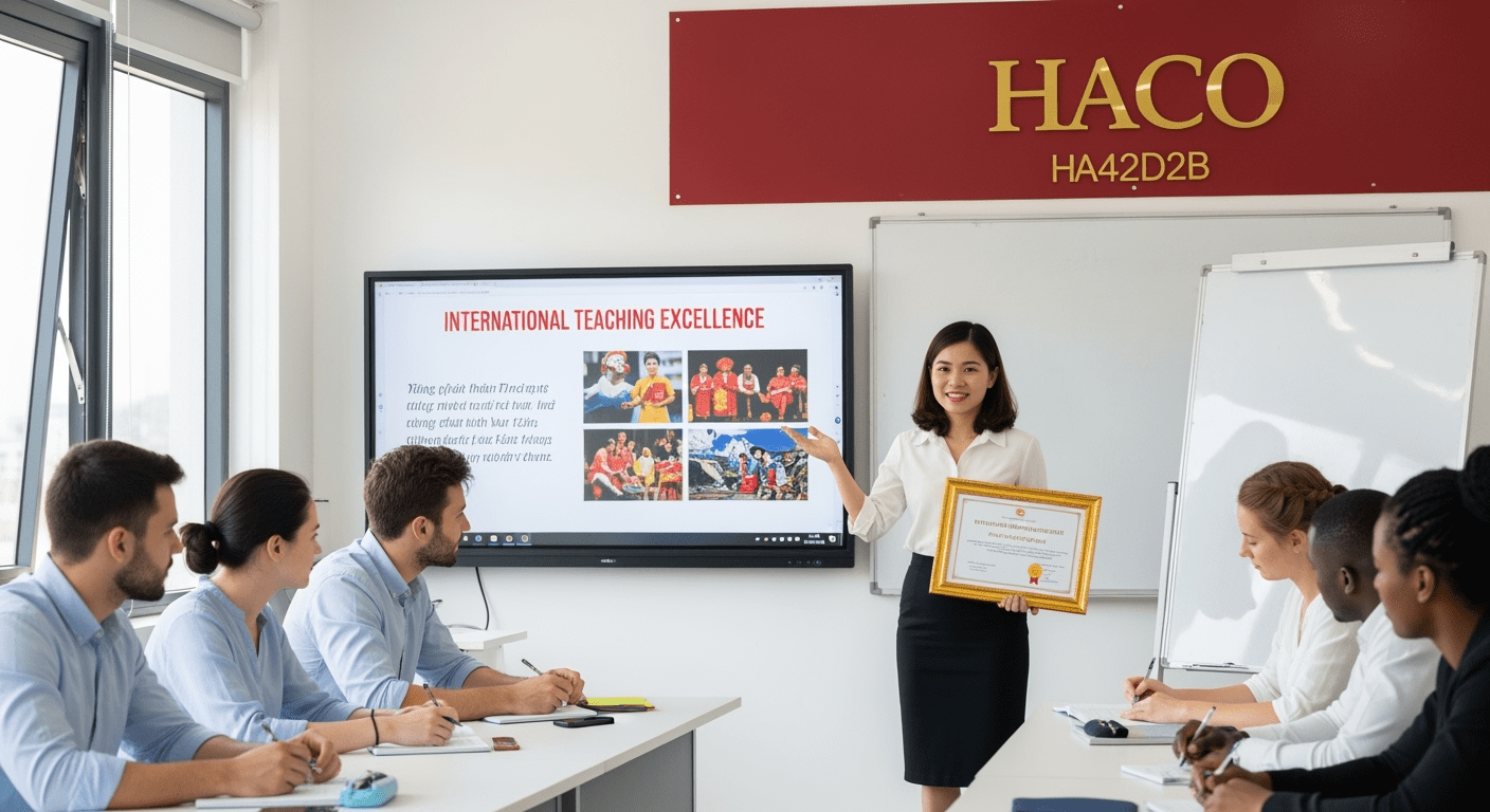 chứng chỉ quốc tế dạy tiếng Việt cho người nước ngoài