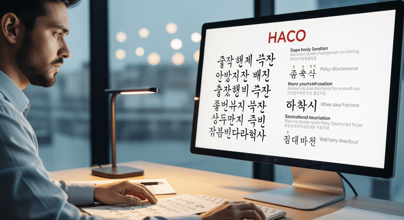 dịch vụ dịch thuật tiếng hàn quốc uy tín