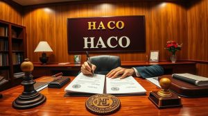 a professional well lit notary office captured in a wide horizontal composition a meticulous mal.jpg