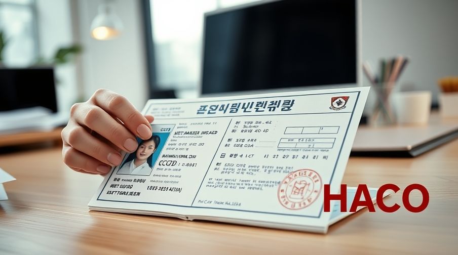 dịch công chứng tiếng hàn