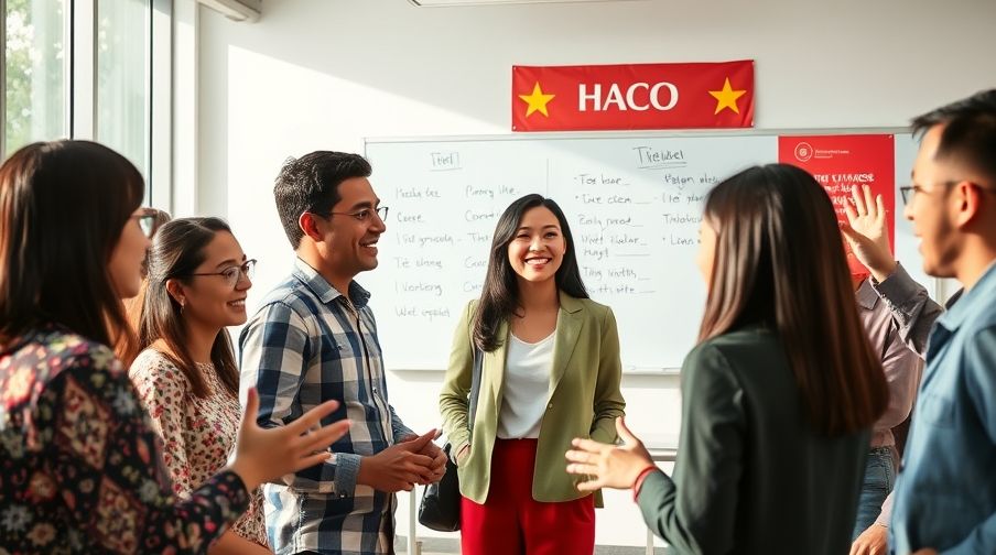 Tìm Giáo Viên Dạy Tiếng Việt Cho Người Nước Ngoài Chất Lượng Tại HACO 3 tìm giáo viên dạy tiếng Việt cho người nước ngoài