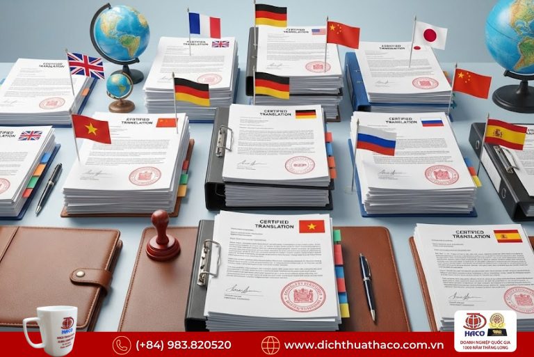 Ai có thẩm quyền công chứng bản dịch