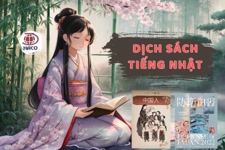 Dịch thuật sách tiếng Nhật Sang Tiếng Việt Uy tín tại Haco