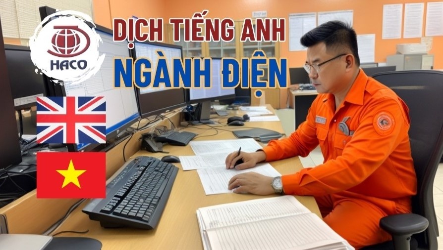 Tại sao chọn Haco là đơn vị Dịch vụ dịch tiếng Anh chuyên ngành điện