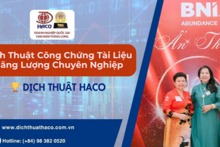 Dịch Thuật Công Chứng Tài Liệu Năng Lượng Chuyên Nghiệp - Chính Xác - Uy Tín 🏆 Dịch thuật HACO