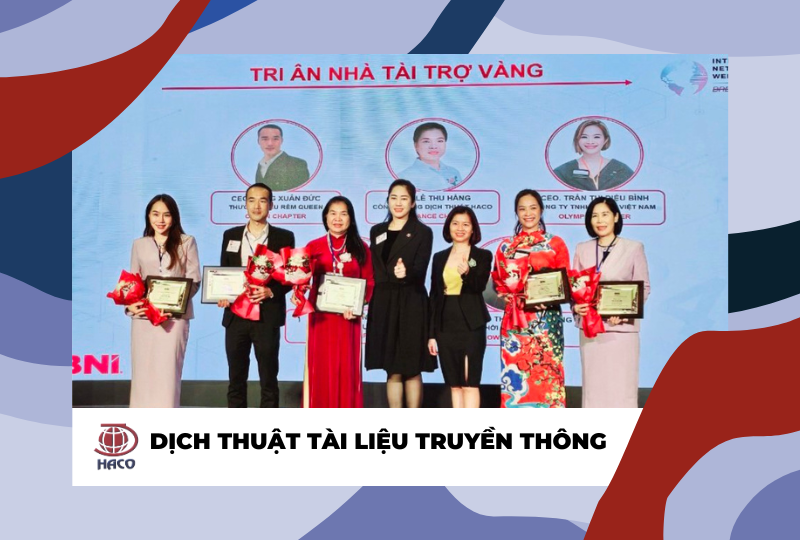 dịch thuật tài liệu truyền thông 