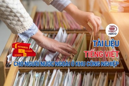 Ảnh Bìa Các Tài Liệu Học Tiếng Việt Cho Người Nước Ngoài Làm Việc Tại Khu Công Nghiệp