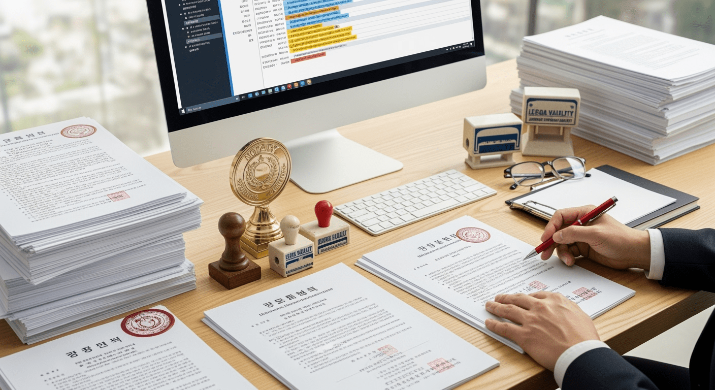 công ty dịch thuật công chứng tiếng hàn